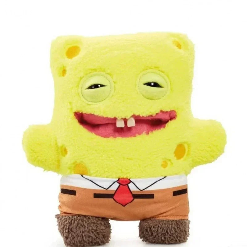 HOT Fuggler Spongebob Squarepants Patrick Star Series Plush Toy Little Monsters Funny Ugly Monster Tooth Birthday Christmas Gift