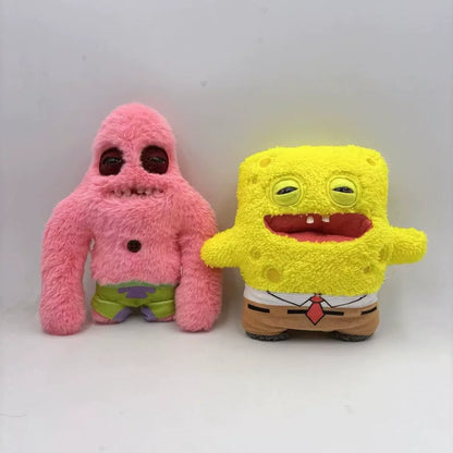 HOT Fuggler Spongebob Squarepants Patrick Star Series Plush Toy Little Monsters Funny Ugly Monster Tooth Birthday Christmas Gift